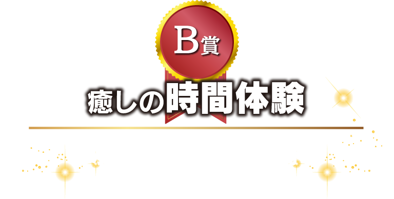 B賞 癒しの時間体験 ホテルスパご利用券