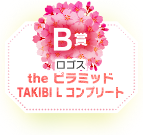 B賞　ロゴス　the ピラミッド TAKIBI L コンプリート