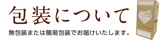 包装について