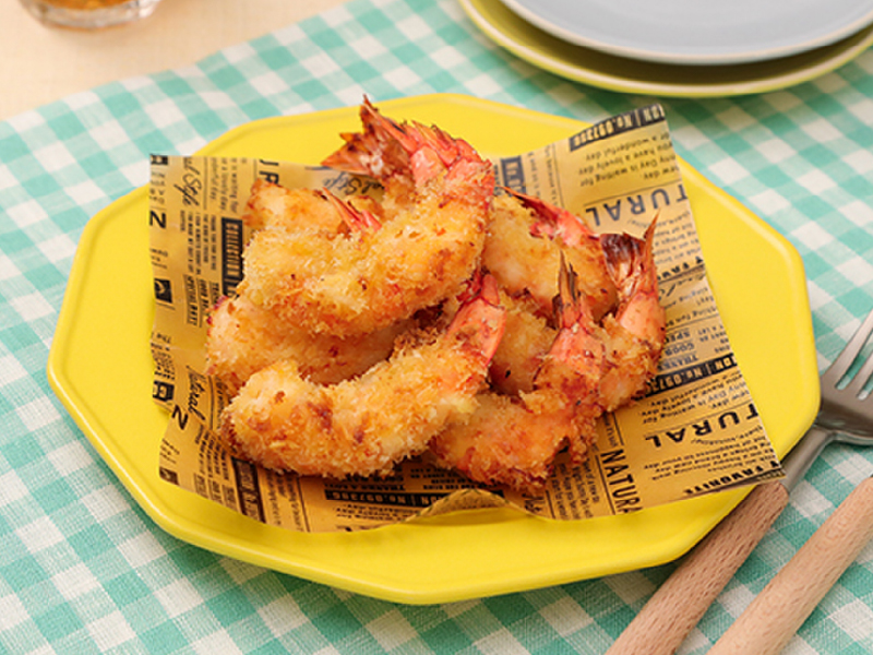 イメージ画像:トースターで!揚げない簡単エビフライ