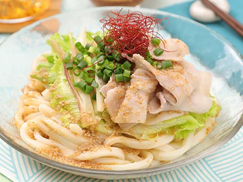 イメージ画像:疲労回復にも◎ピリ辛冷しゃぶうどん